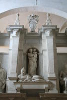 Giulio II e la Madonna con il Bambino