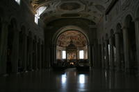 *San Pietro in Vincoli: interno con le colonne di Sisto III