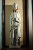 Statua di San Paolo nel Museo di Santa Croce in Gerusalemme a Roma