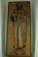 Cristo sommo sacerdote, attribuito a Paolo de' Serafini, fine XIV sec., S. Maria Maggiore, Barletta