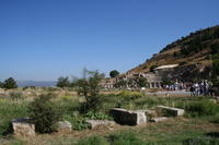 Efeso, la parte alta della città: di qui entrò san Paolo nella sua seconda visita alla città (clicca sull'immagine per leggere)