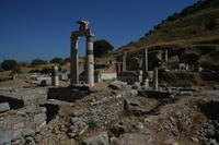 Efeso: il Pritanèo, nella parte alta della città