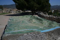 Efeso: plastico del progressivo insabbiamento del porto causa dei successivi spostamenti della città