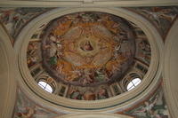 Santa Pudenziana, cupola con affreschi del Pomarancio (1588)