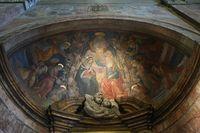 San Pietro in Montorio: scuola di Pinturicchio, Incoronazione della Vergine
