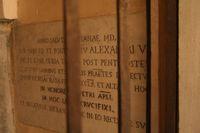 San Pietro in Montorio, il Tempietto del Bramante: scritta che attesta la consacrazione ad opera di Alessandro VI Borgia