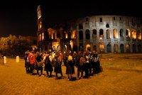 NOTTEBIANCA SAN PAOLO 28 febbraio 2009: riflessione al Colosseo