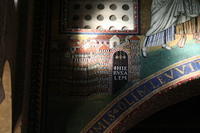 San Lorenzo fuori le mura: mosaico dell'arco trionfale della basilica pelagiana