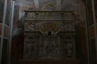 San Gregorio al Celio, Cappella Salviati: ciborio di Andrea Bregno (1469)