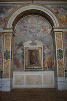 San Gregorio al Celio, Cappella Salviati: Madonna che parlò a San Gregorio