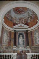 Oratorio di Santa Silvia: affreschi dell'abside di Guido Reni