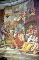 Santa Maria in Domnica alla Navicella: affreschi seicenteschi con le storie di San Lorenzo e Santa Ciriaca