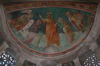 San Giorgio al Velabro: catino absidale con gli affreschi attribuiti al Cavallini