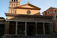San Giorgio al Velabro:portico