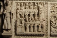 L'arrivo del corpo di Agostino a Pavia e l'ingresso in S. Pietro in Ciel d'oro con il re Liutprando
