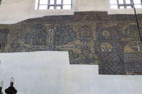 Basilica della Natività, Betlemme. Nei mosaici del 1169 croce gemmata