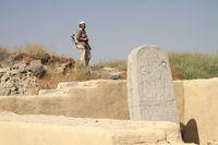 Bet Shean, periodo del dominio egizio. Residenza del governatore con steli di Seti I e Ramses III