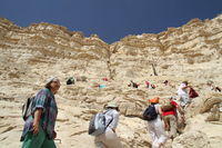 En Avdat, risalendo verso il deserto di Zin