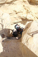 En Avdat, risalendo verso il deserto di Zin