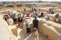 Bet Shean, periodo del dominio egizio. Residenza del governatore con steli di Seti I e Ramses III