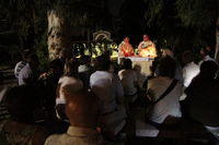 Monte delle Beatitudini di notte