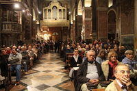 Dialoghi con Caravaggio nelle sue chiese (29/10/2010): la Madonna dei Pellegrini nella basilica di Sant'Agostino