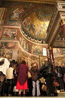 Santa Maria in Trastevere: il monachesimo medioevale, San Bernardo e il Cantico dei Cantici. Foto di Paolo Cerino