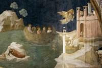 Giotto, Assisi, Viaggio a Marsiglia e miracolo della famiglia del governatore (aprire la foto per la spiegazione)