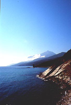 La cima dell'Athos