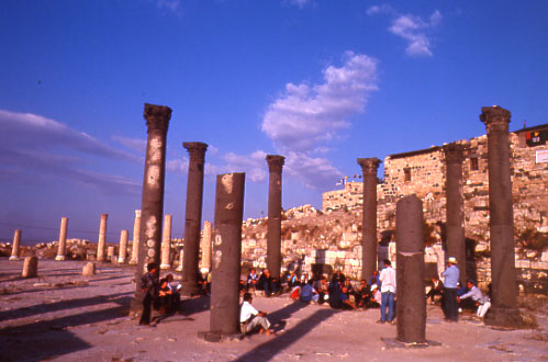 Umm Qays L'antica Gadara, basilica bizantina a pianta centrale