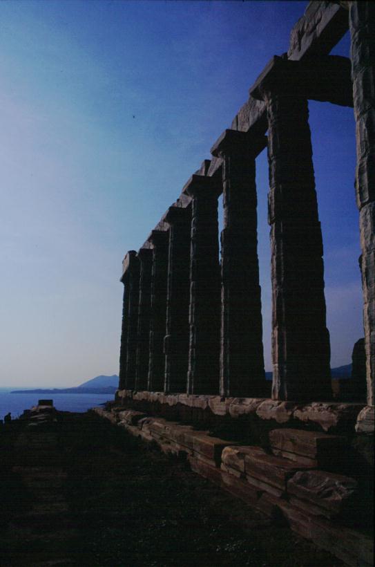 Capo Sounion, Tempio di Poseidone