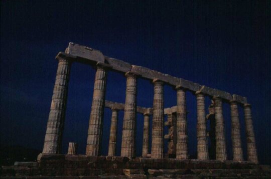 Capo Sounion, Tempio di Poseidone