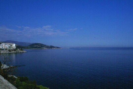 Panorama dalla città vecchia di Kavala