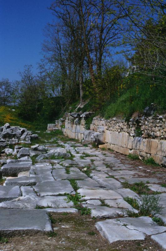 Strada lastricata di Filippi